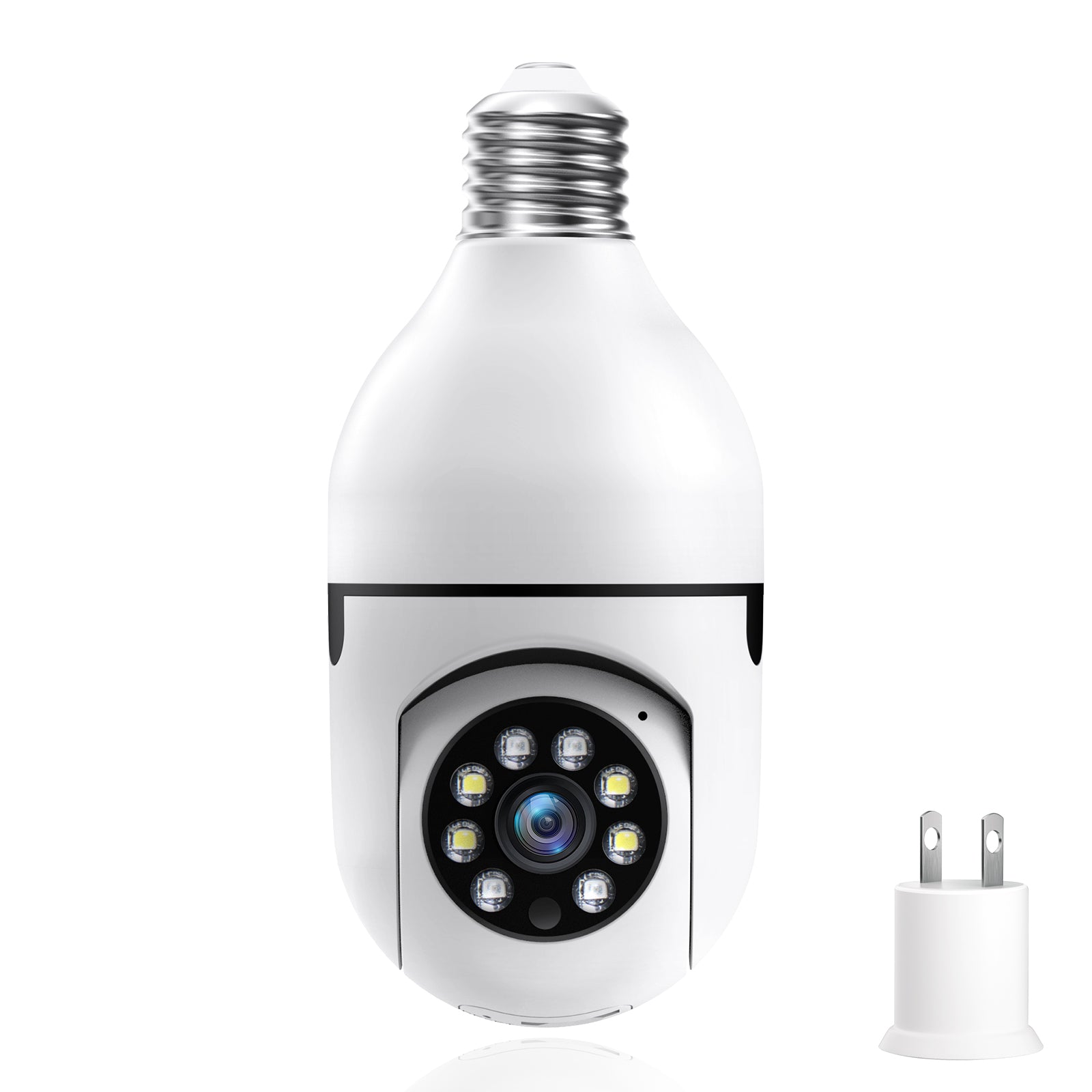 2K Light Bulb Security Camera
