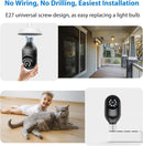 2K Light Bulb Security Camera
