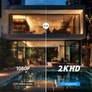 2K Light Bulb Security Camera