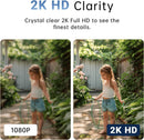2K Light Bulb Security Camera